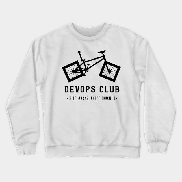 Devops club Crewneck Sweatshirt by SashaShuba